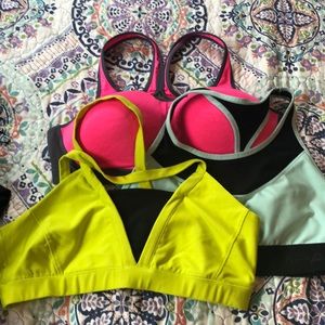 Lot of 3 sports bras. All size XXL